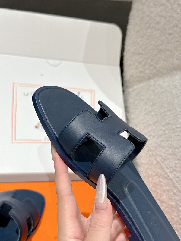 H*rmes Sandals (DARK BLUE)