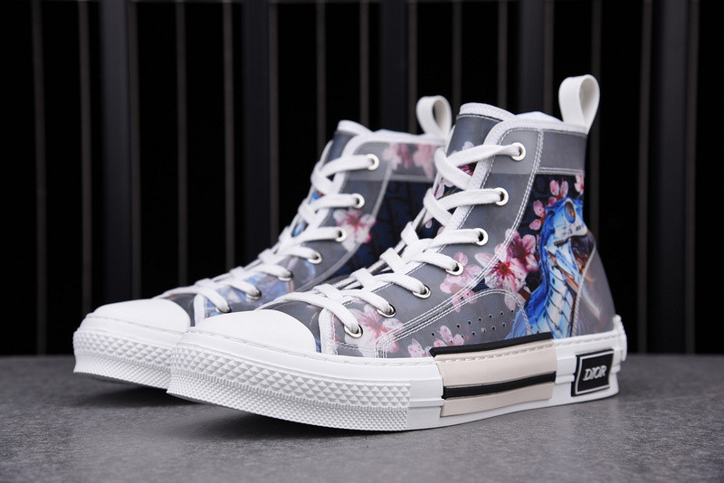 D B23 HIGH-TOP SNEAKERS
