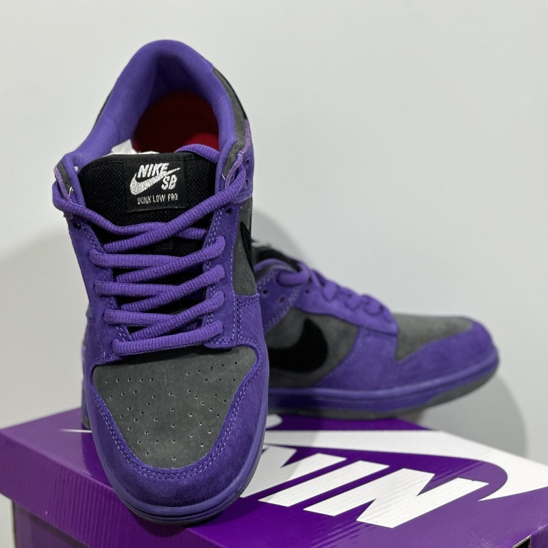 Suprem* x Nike SB Dunk Low OG QS "Ink" HQ8487-500