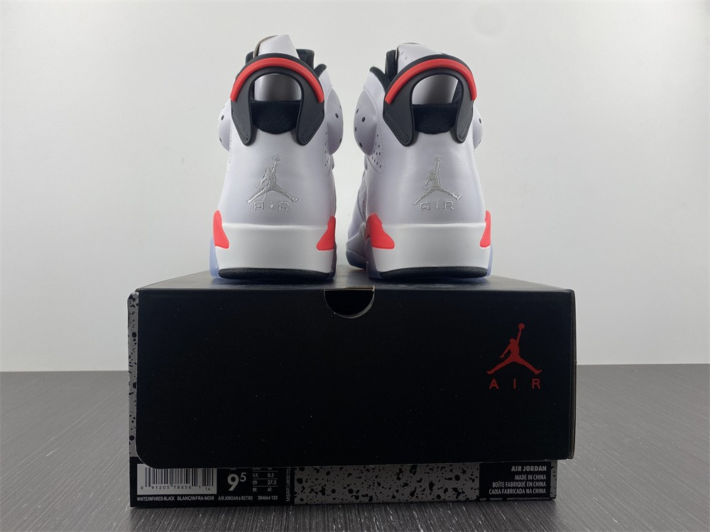 Jordan 6 Retro Infrared White (2014) 384664-123