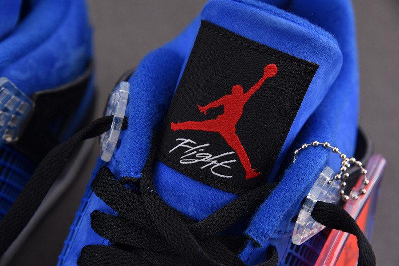 AIR JORDAN 4 RETRO EMINEM ENCORE BLACK/BLUE/GREY