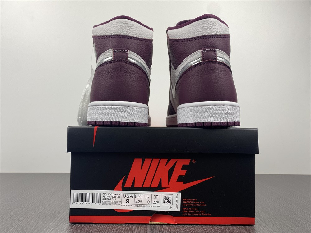 AIR JORDAN 1 RETRO HIGH OG “BORDEAUX” 555088-611