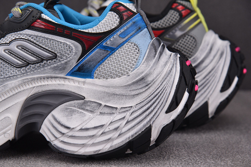 BALENCIAGA Black&Red Platform Sneaker