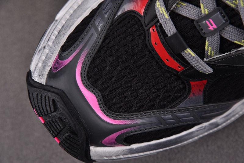 BALENCIAGA Black&Red Platform Sneaker