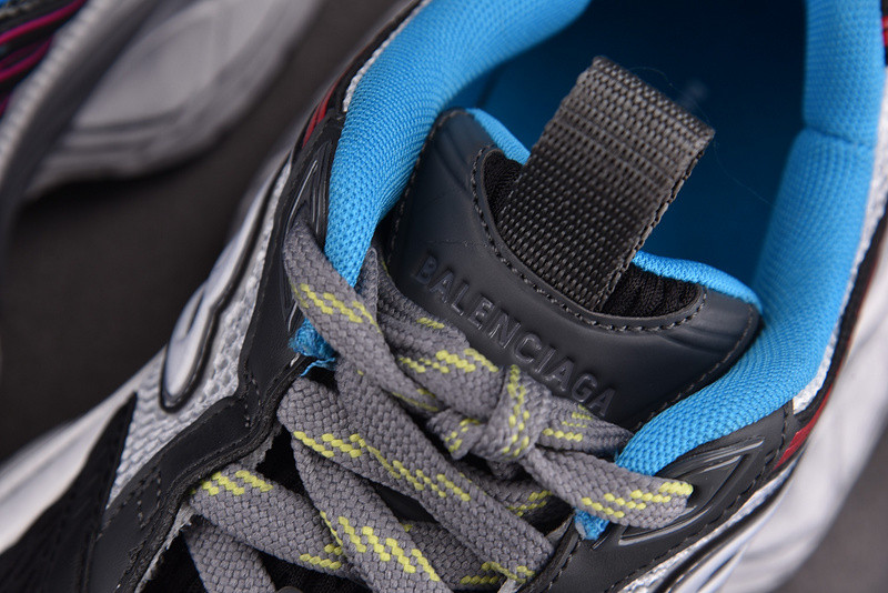 BALENCIAGA Black&Red Platform Sneaker