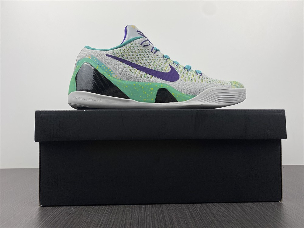 Nike Zoom Kobe IX Grey Green 630487-005