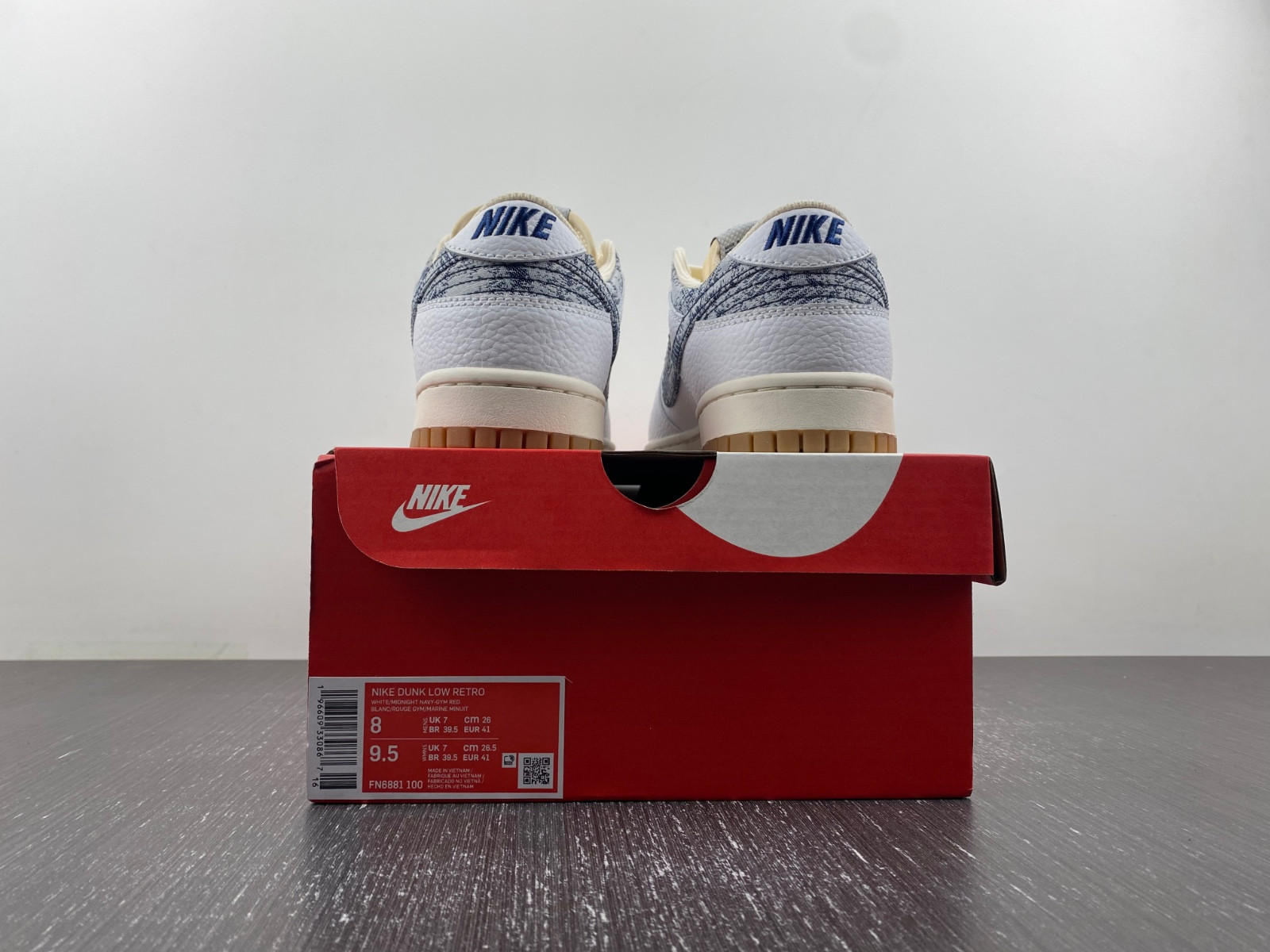 Nike Dunk Low Washed Denim FN6881-100