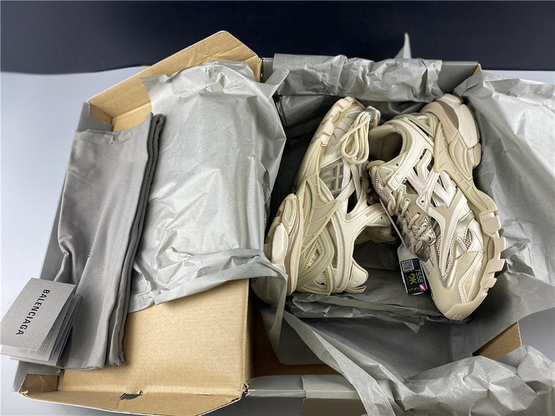 Ba*len*cia*ga tess s. gomma sneakers cream color 570391 w2gn1 9000