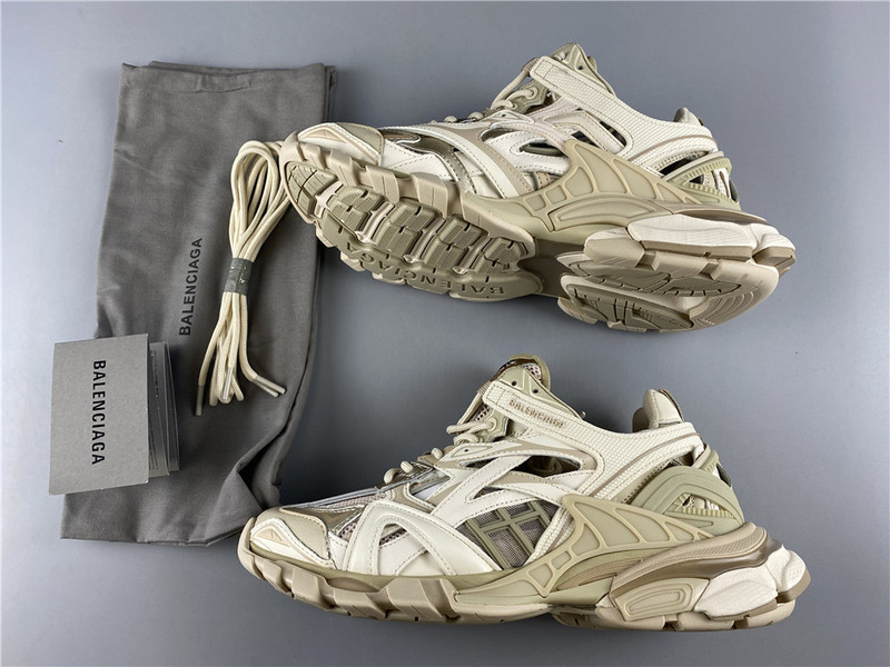 Ba*len*cia*ga tess s. gomma sneakers cream color 570391 w2gn1 9000