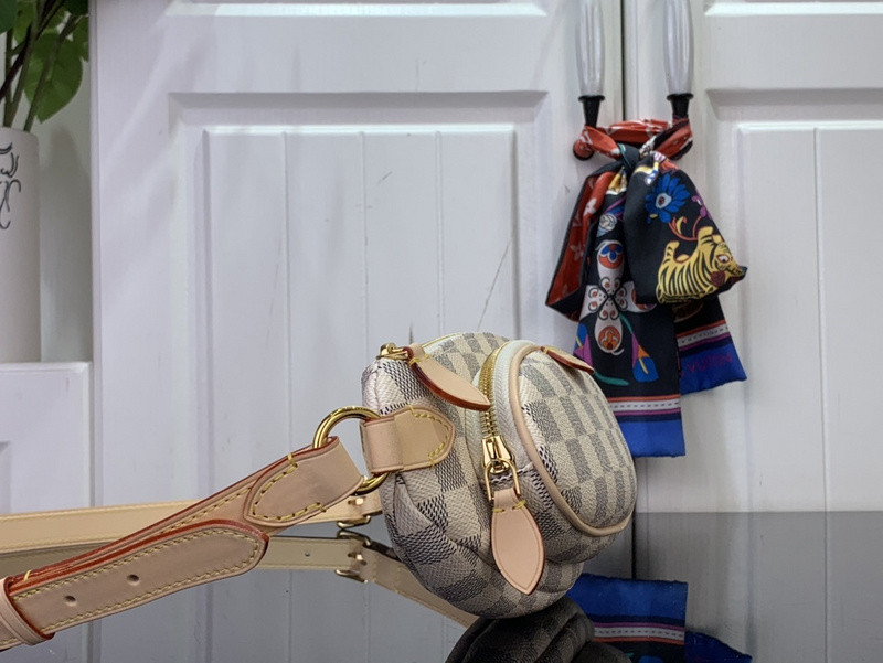 Louis Vuitton Keepit Damier Azur Canvas