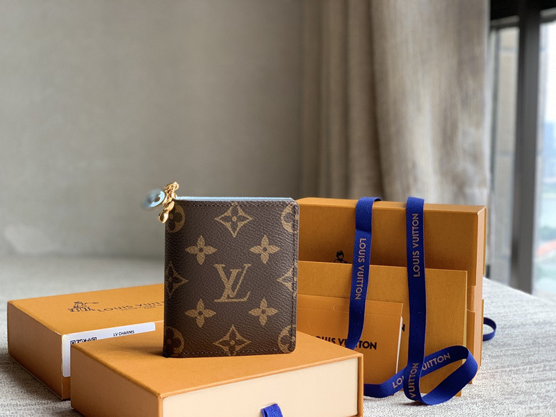LV Charms Pocket Wallet Monogram