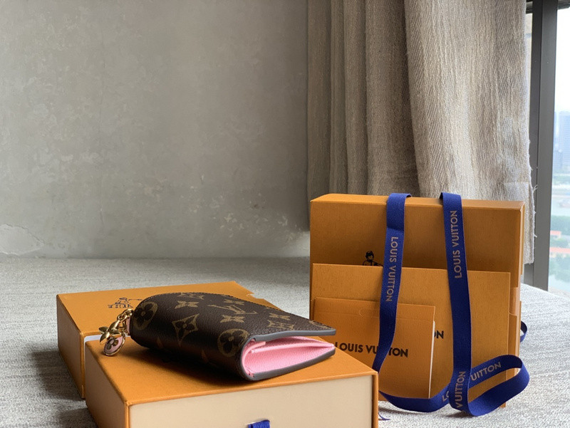 LV Charms Pocket Wallet Monogram