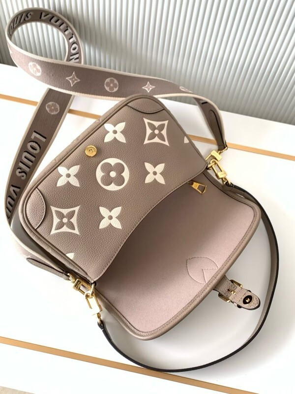 LV Diane Monogram Empreinte Leather