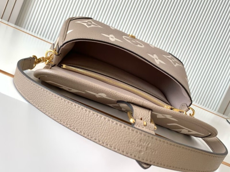 LV Diane Monogram Empreinte Leather