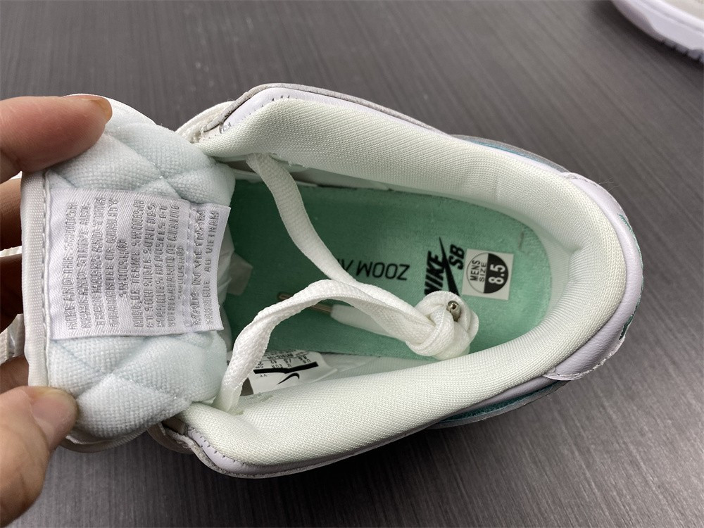 nike sb dunk low Di*m*nd s*pply co white Di*m*nd bv1310-100