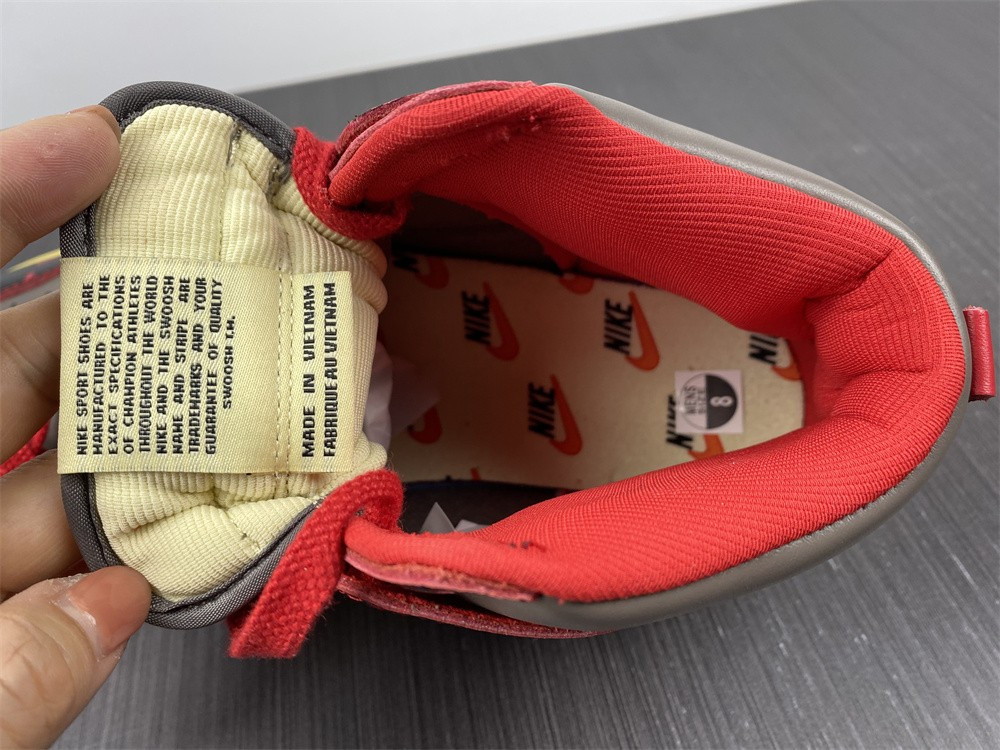 Nike Dunk High 1985 Red Acid Wash DD9404-600