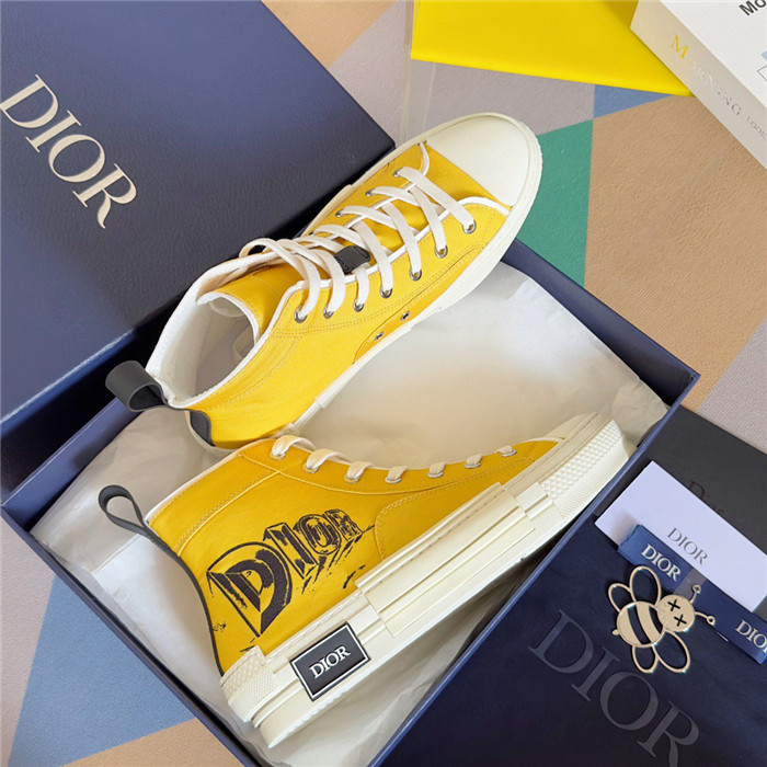D B23 HIGH-TOP SNEAKERS