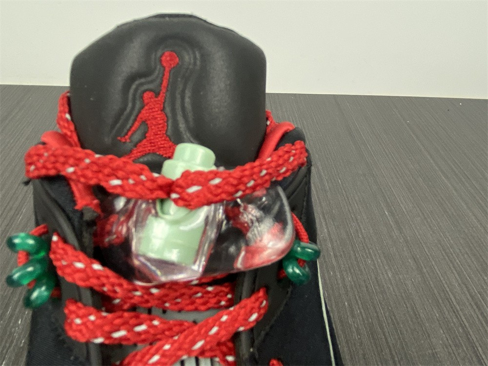 Air Jordan 5 Low Black Green Red DM4640-036