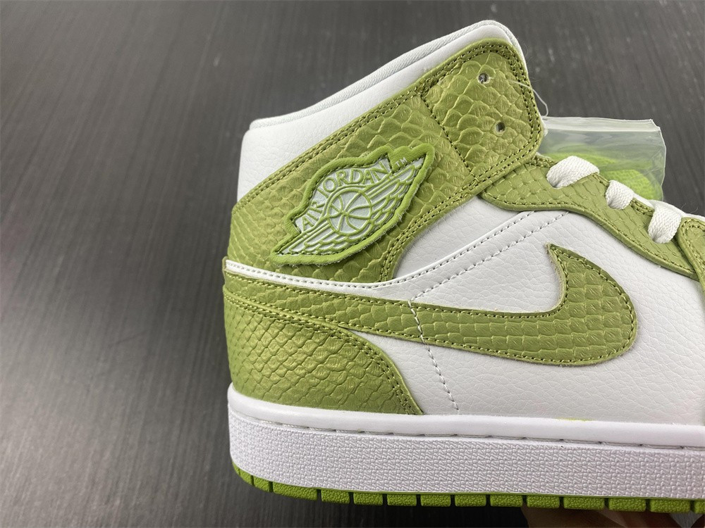 Jordan 1 Mid Green Python (W) DV2959-113