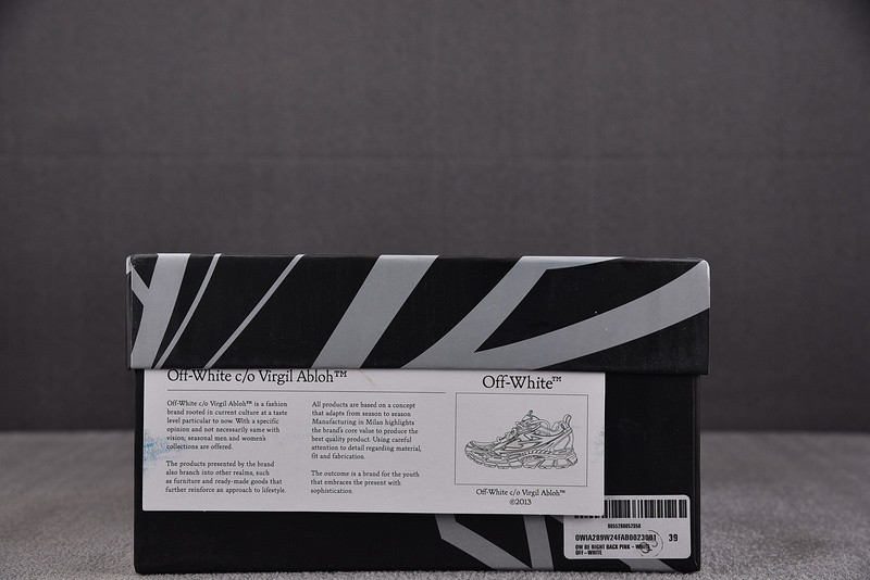 OFF-WHITE Be Right Back Pink White Butterflies