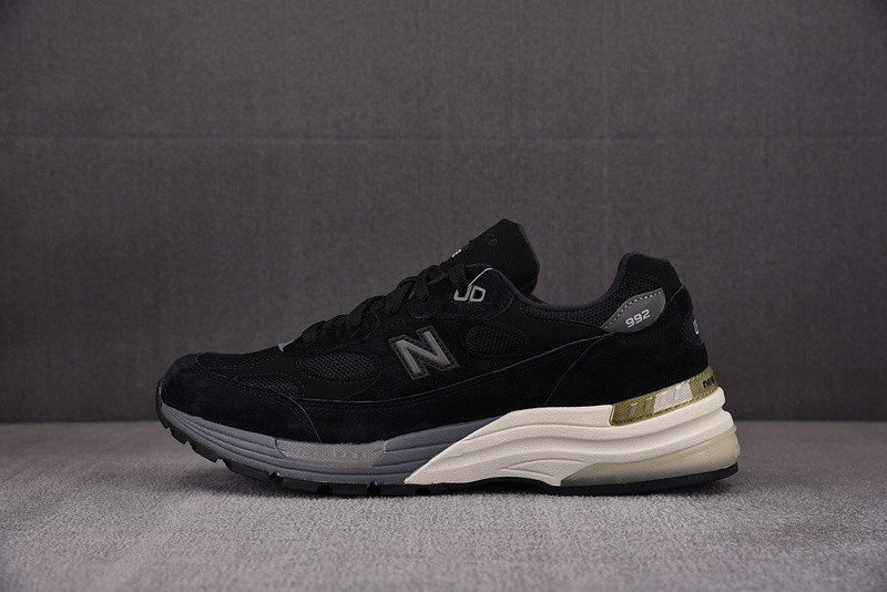 New Balance 992 Black Grey - M992BL