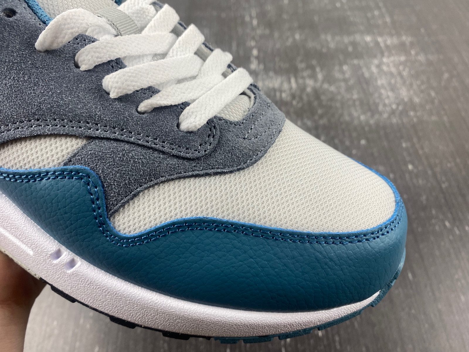 Air Max 1 Noise Aqua and Cool Grey FB9660-001