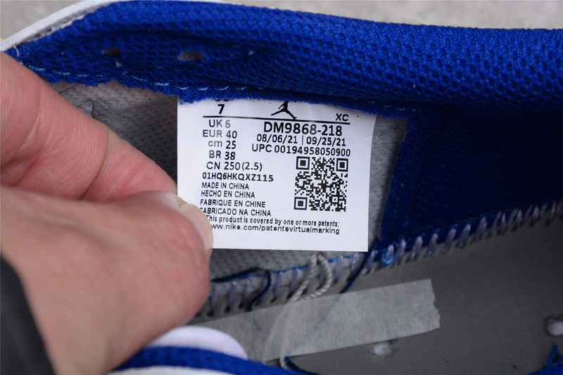 TRAVIS SCOTT X AIR JORDAN 1 LOW SAIL/WHITE/ROYAL BLUE DM9868-218