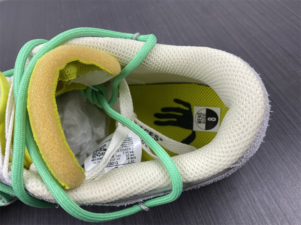 NIKE DUNK LOW OW LOT 14 OF 50 DJ0950-106