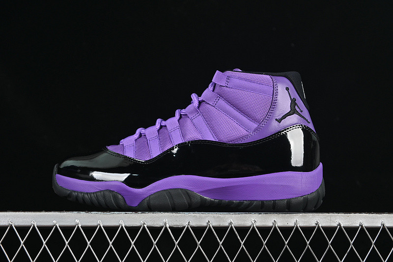 AJ 11 Black Purple Shoes CT8012-500