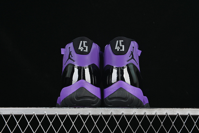 AJ 11 Black Purple Shoes CT8012-500