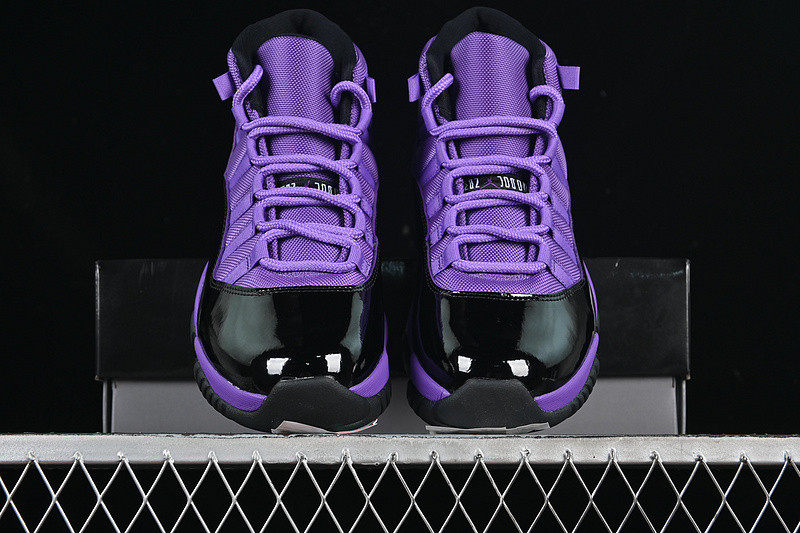 AJ 11 Black Purple Shoes CT8012-500