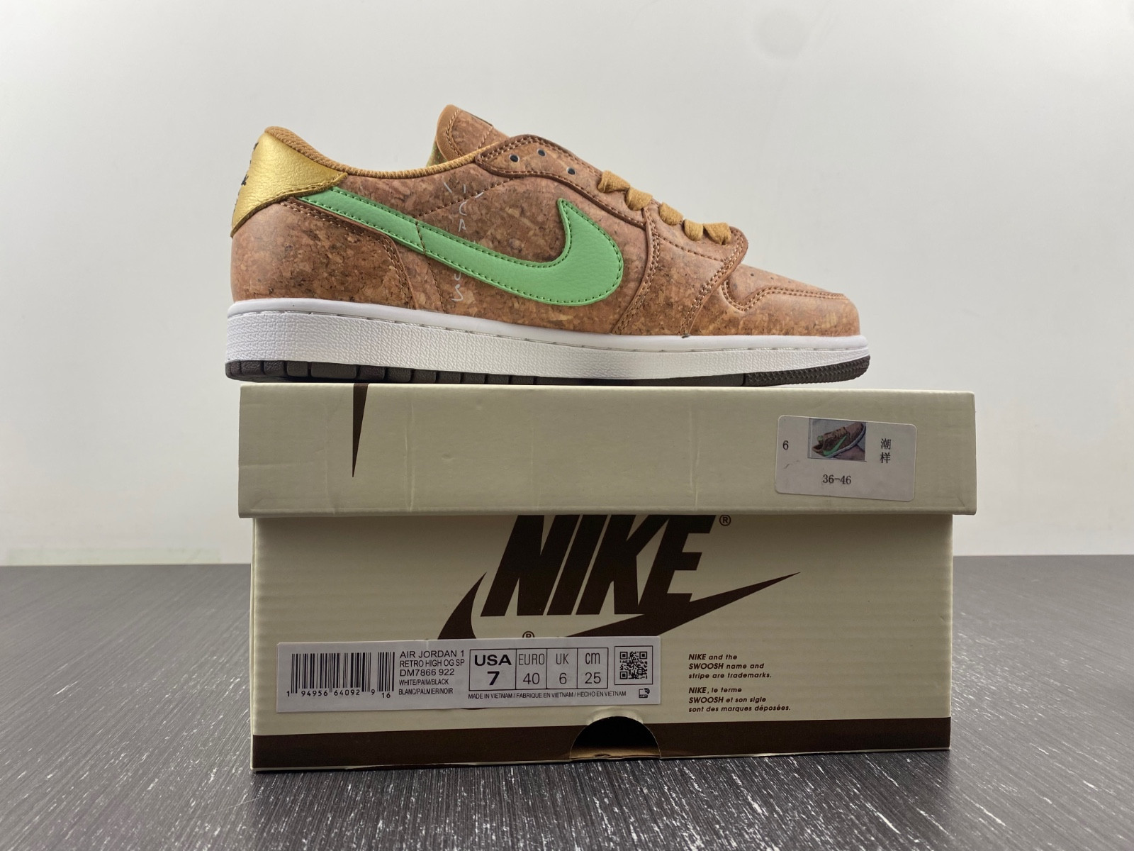 TRAVIS SCOTT X AIR JORDAN 1 LOW TOP