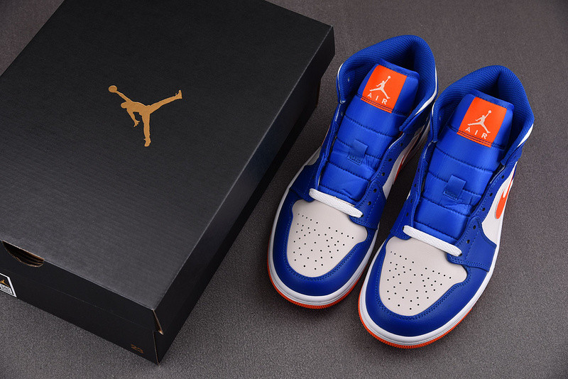 Jordan 1 Mid Knicks Men