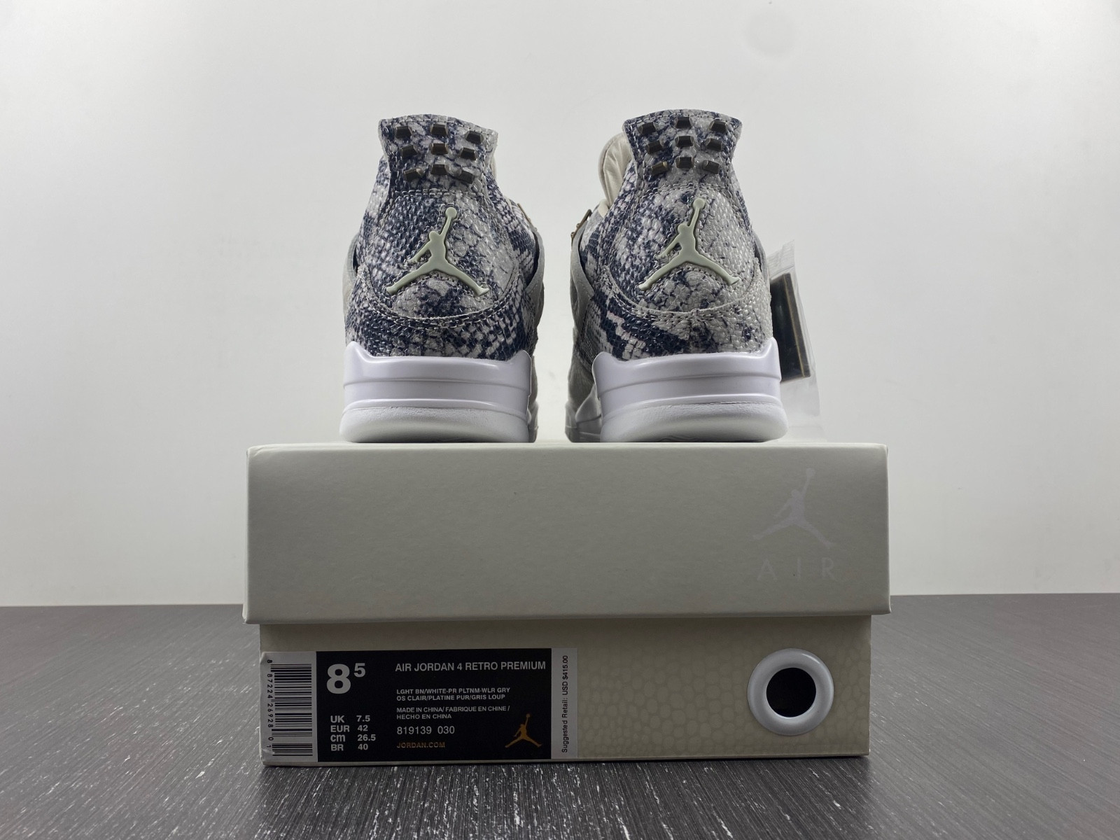 Air Jordan 4 Premium “Snakeskin” B19139-030