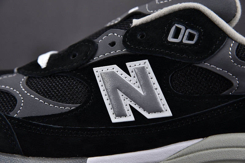 New Balance 992 Black Grey Suede M992EB