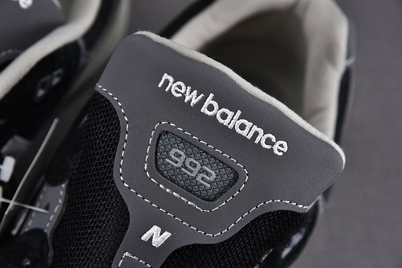 New Balance 992 Black Grey Suede M992EB