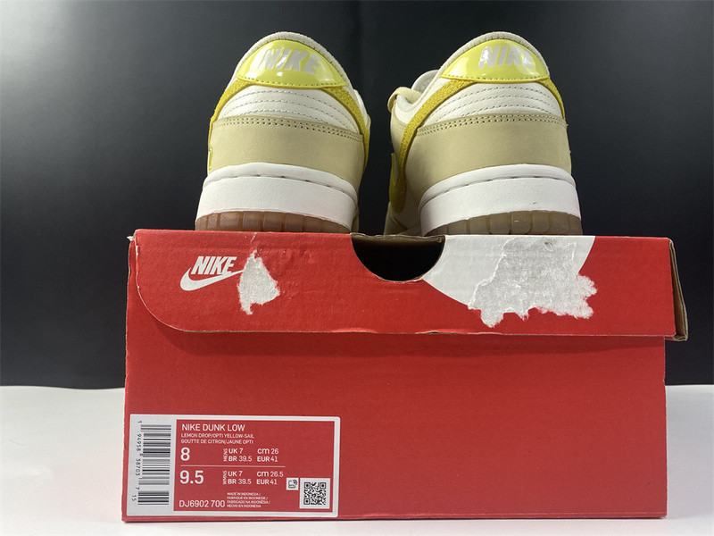 NIKE SB DUNK LOW LEMON DROP（W）DJ6902-700