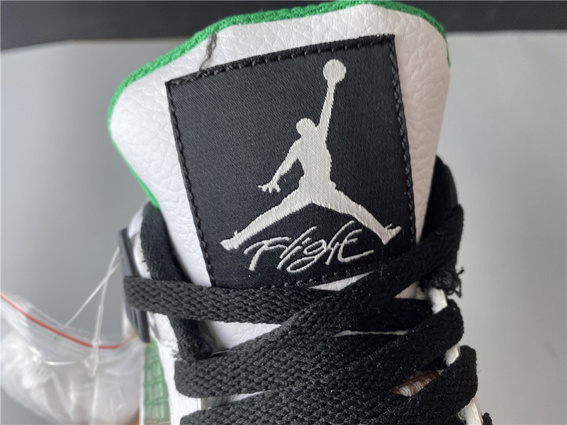 Jordan 4 Retro Lucid Green Rasta AQ9129-100