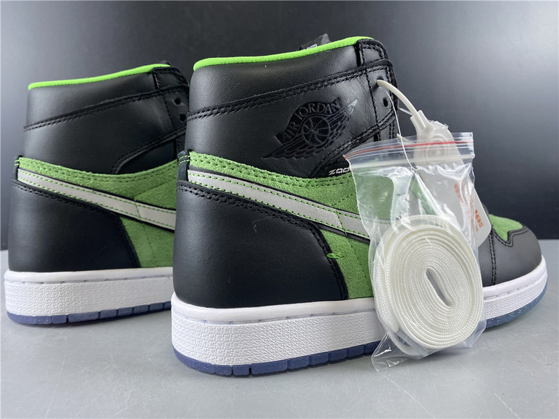 Air Jordan 1 Retro High Zoom Black Green CK6637-002