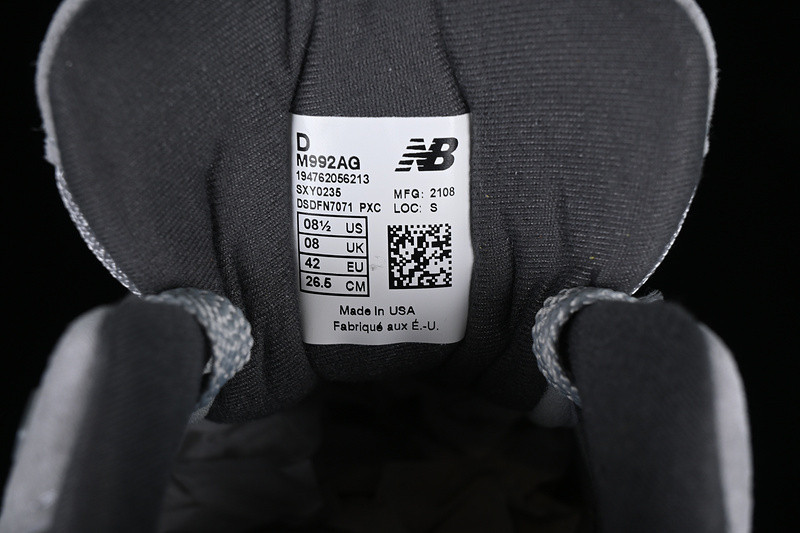 New Balance 992 Grey Blue Red Men