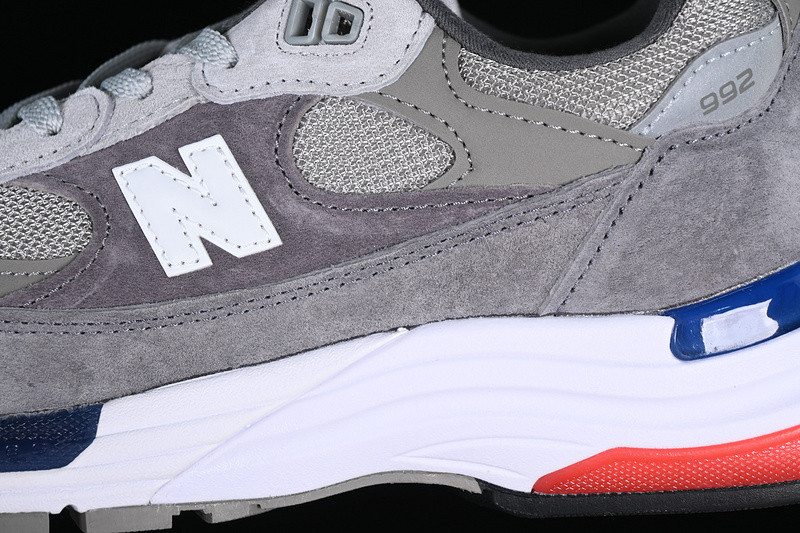 New Balance 992 Grey Blue Red Men