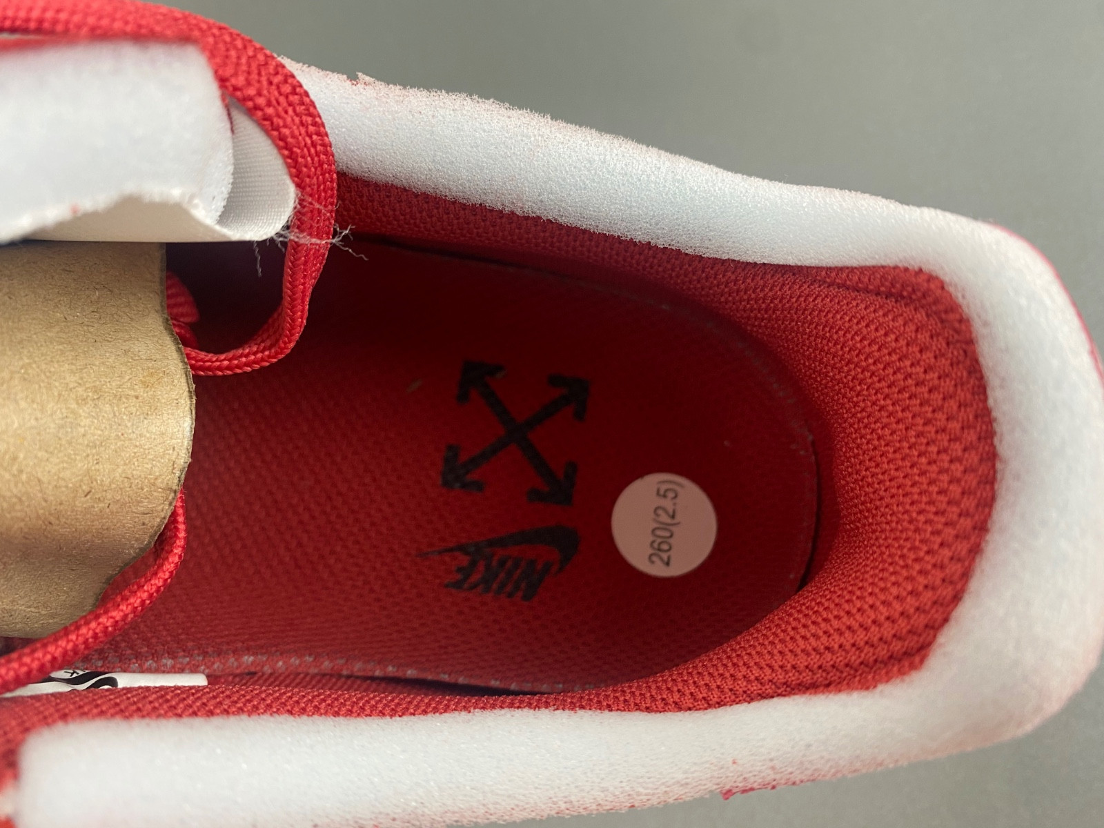 Off White x Nike Air Force 1‘07 Low AO4297-600