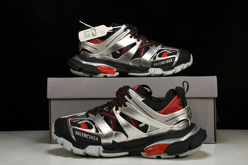 Ba*len*cia*ga track black&silver 542436-w2fsa-1169