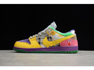 NIKE DUNK LOW PRO IW PURPLE/ YELLOW 318403-137