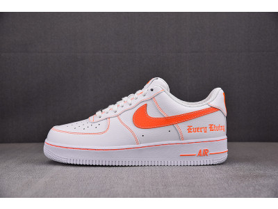 VLONE x Nike Air Force 1 White/Total Orange AA5360-100