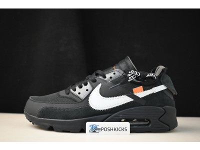 OW NIKE AIR MAX 90 BLACK AA7293-001