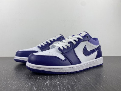 Air Jordan 1 Low "Purple" 553558-515