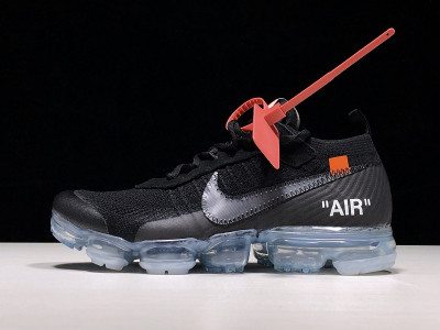 OW X NIKE AIR VAPORMAX BLACK AA3831-002
