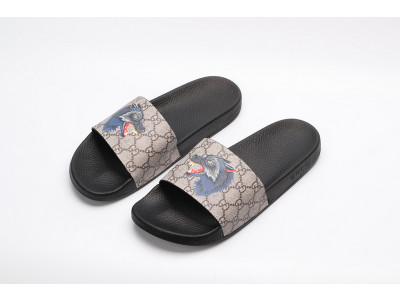 GUC LEATHER SLIDE