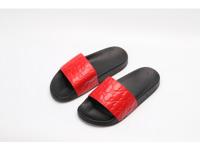 GUC LEATHER SLIDE